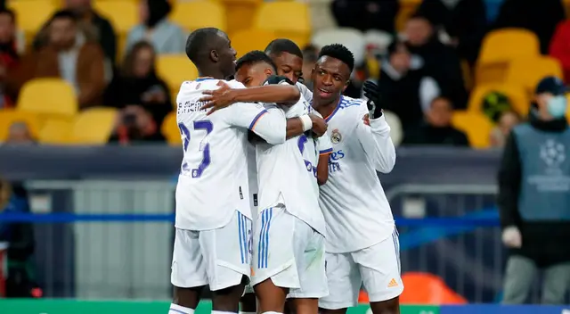 Real Madrid ganó 5 a 0 a Shakhtar Donetsk