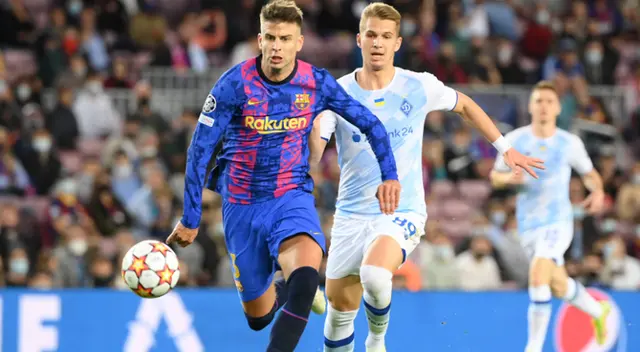 Barcelona vs. Dinamo se enfrentan en el Camp Nou.