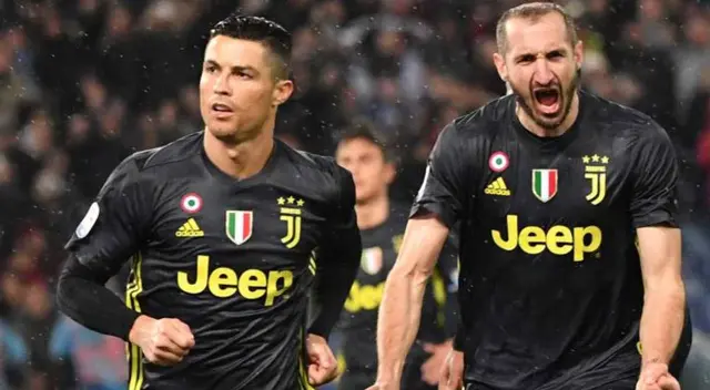 Giorgio Chiellini se une a Bonucci y arremete contra Cristiano Ronaldo
