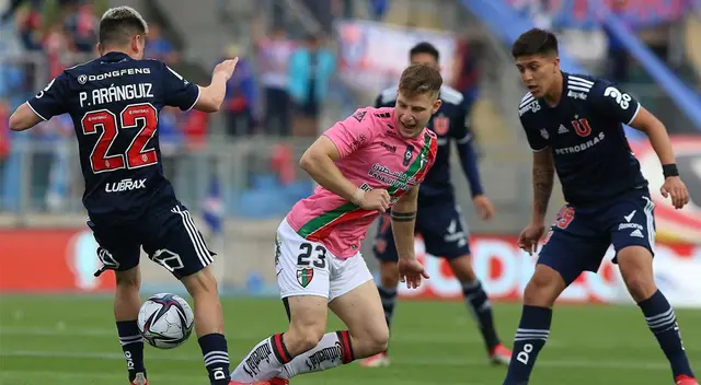 Palestino venció por 1-0 a U. de Chile Palestino venció por 1-0 a U. de Chile