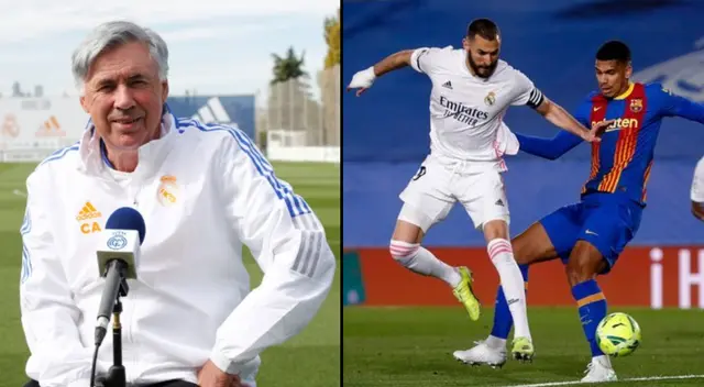 Ancelotti: "Vamos con máxima tranquilidad y confianza al Clásico" Ancelotti: "Vamos con máxima tranquilidad y confianza al Clásico"