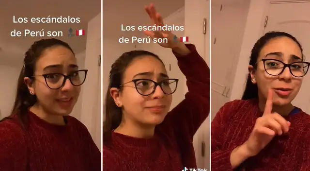 Tiktoker salvadoreña no puede creer en la cantidad de 'ampays' que hay en la farándula local