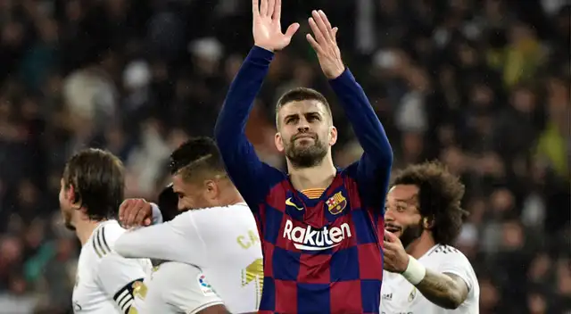 Barcelona y Real Madrid en el clásico español este domingo 24. Barcelona y Real Madrid en el clásico español este domingo 24.