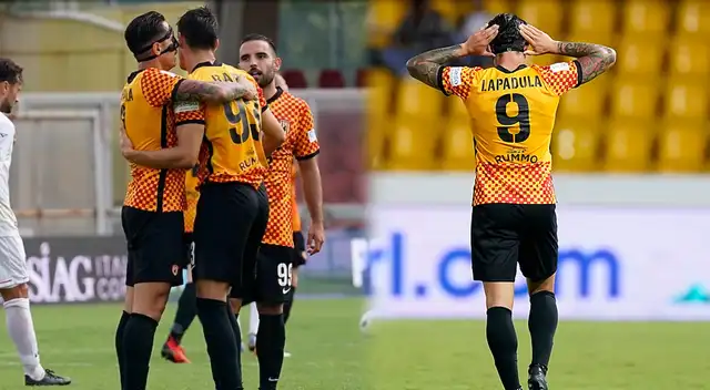 Gianluca Lapadula volvió a lucir su buen fútbol con Benevento