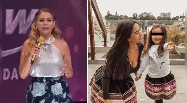 Gisela Valcárcel envía mensaje a la hija de Melissa Paredes.