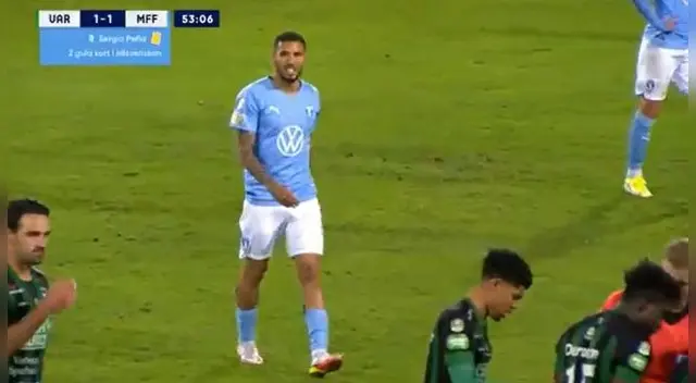 Sergio Peña firmó hasta junio del 2024 con el Malmö.