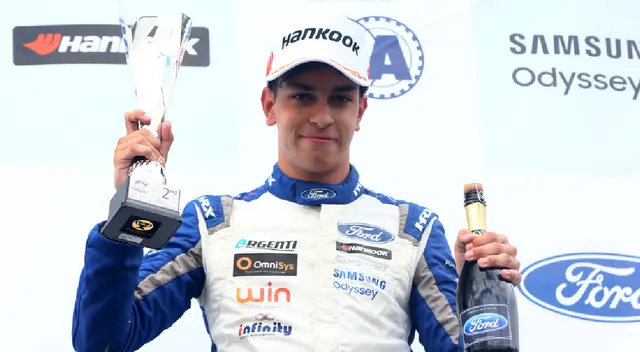 Zagazeta se quedó con el subcampeonato de la F4 británica