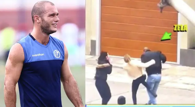 Adrián Zela es agredido por su pareja en plena calle