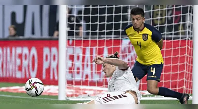 Ecuador enfrentó a México en partido amistoso