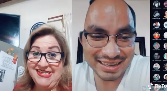 Profesor se reencontró su maestra de primaria y video conmovió en redes
