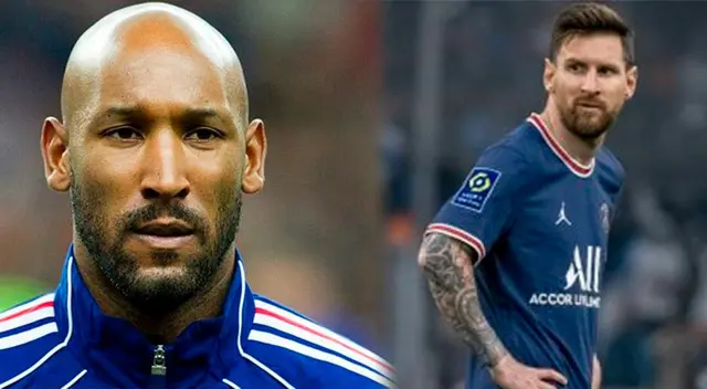 Nicolas Anelka arremetió contra Lionel Messi Nicolas Anelka arremetió contra Lionel Messi