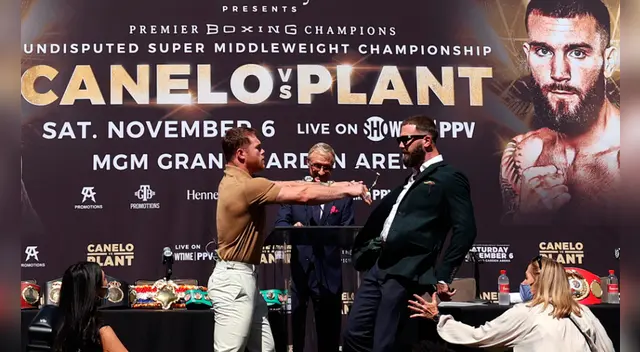 Canelo vs. Plant se enfrentan en pelea de boxeo