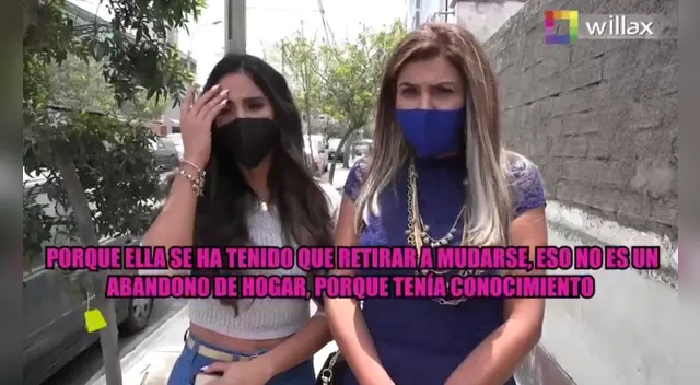 Patricia Simons ha asumido la defensa de Melissa Paredes. Foto: Amor y Fuego Captura.