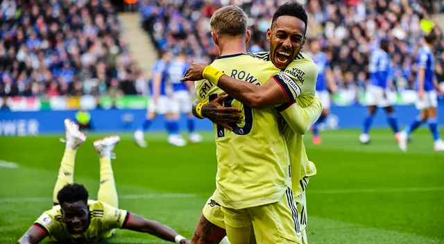 Arsenal venció 0-2 a Leicester por Premier League Arsenal venció 0-2 a Leicester por Premier League