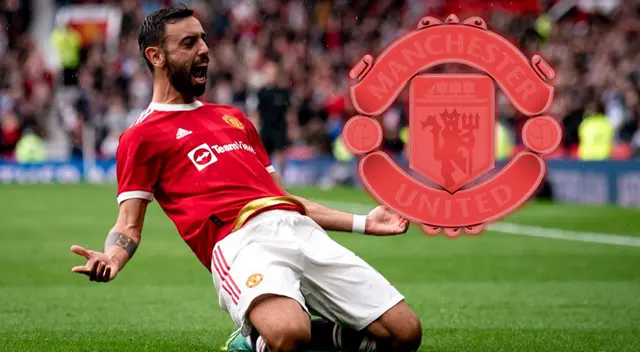 Bruno Fernandes en Manchester United Bruno Fernandes en Manchester United