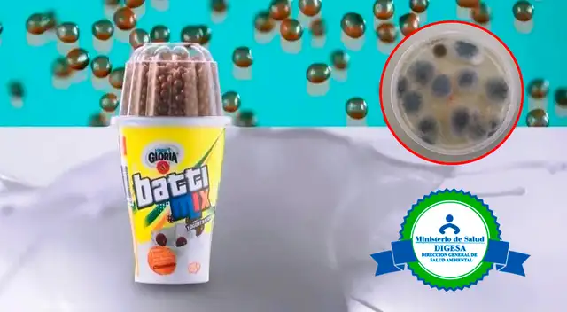 Digesa advirtió la posible presencia de moho en BattiMix de Gloria.