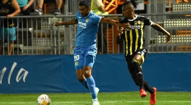 Aldair Fuentes no ha sido titular en ningún duelo de su escuadra, esta temporada.