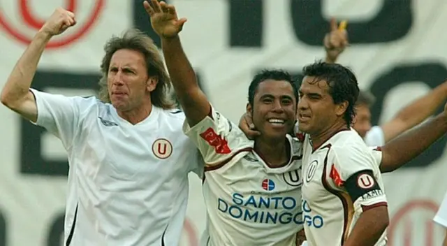 Ricardo Gareca en Universitario Ricardo Gareca en Universitario