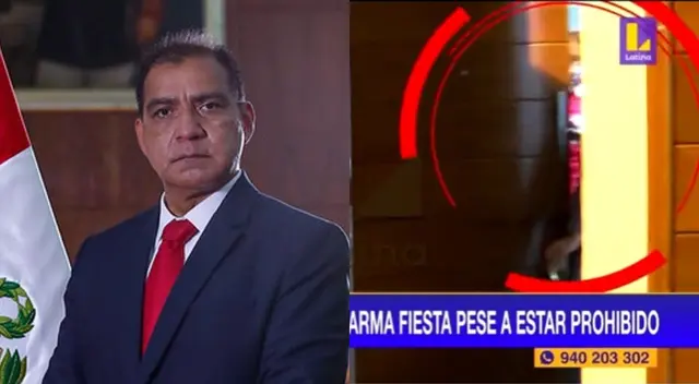 Luis Barranzuela organiza fiesta al interior de su dominicilio. Luis Barranzuela organiza fiesta al interior de su dominicilio.