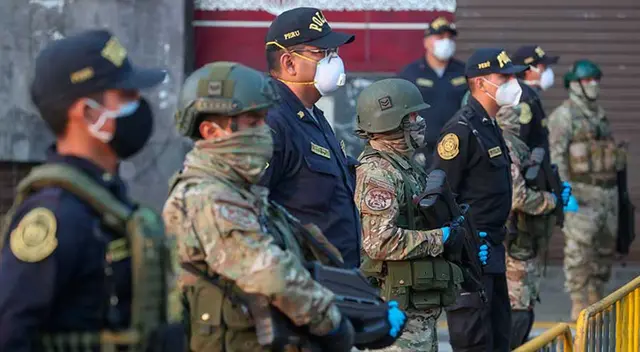 Gobierno autoriza intervención de las Fuerzas Armadas en apoyo a la Policía Nacional