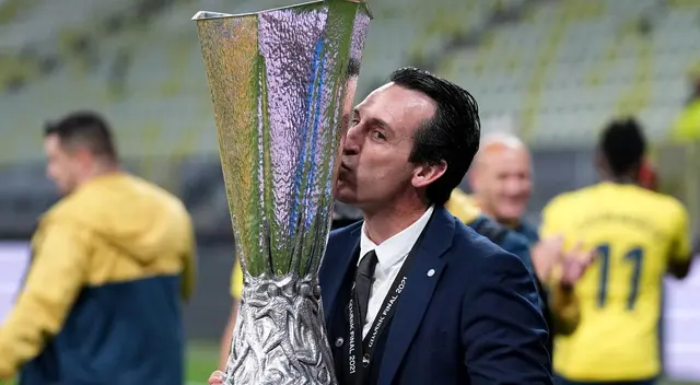 Unai Emery fue campeón de la Europa League con Sevilla y Villareal Unai Emery fue campeón de la Europa League con Sevilla y Villareal