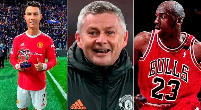 Solksjaer comparó a Cristiano Ronaldo con Michael Jordan