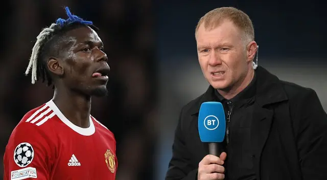 Paul Scholes criticó a Pagba por su actual rendimiento en el United Paul Scholes criticó a Pagba por su actual rendimiento en el United