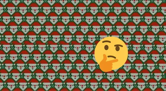 Reto visual: encuentra a los dos Papá Noel que lucen diferente en segundos