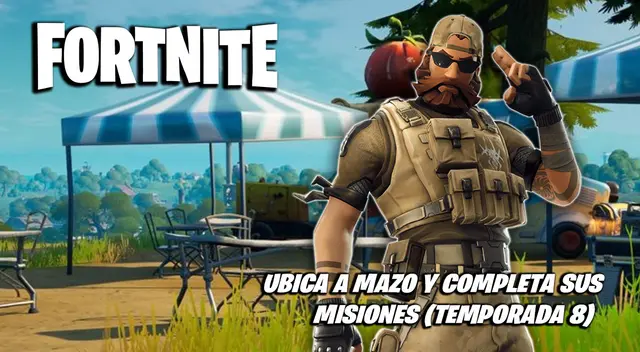 Fortnite: dónde hallar a Mazo y misiones de tarjeta perforada