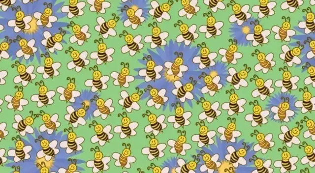 Reto visual extremo: encuentra al gusano escondido entre las abejas