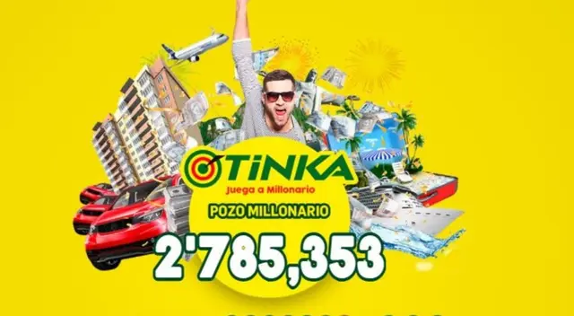 La Tinka en VIVO: conoce los resultados de HOY, miércoles 3 de noviembre La Tinka en VIVO: conoce los resultados de HOY, miércoles 3 de noviembre