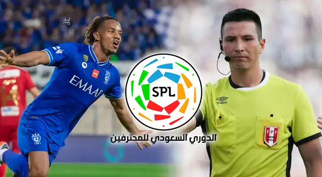 Kevin Ortega arbitró a Al-Hilal de André Carrillo Kevin Ortega arbitró a Al-Hilal de André Carrillo