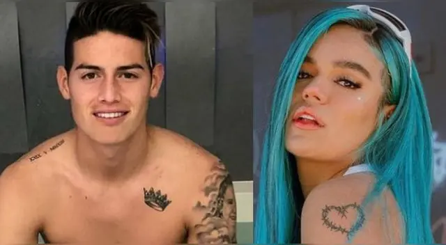Karol G y James Rodríguez estarían saliendo juntos Karol G y James Rodríguez estarían saliendo juntos