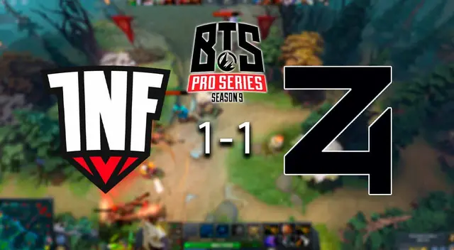 Infamous y 4 Zoomers empataron por la BTS Pro Series 9 Infamous y 4 Zoomers empataron por la BTS Pro Series 9