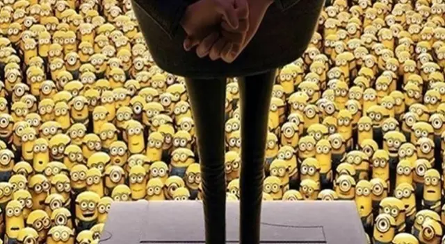 Reto visual: ¿logras ver a Bob Esponja entre la multitud de Minions?