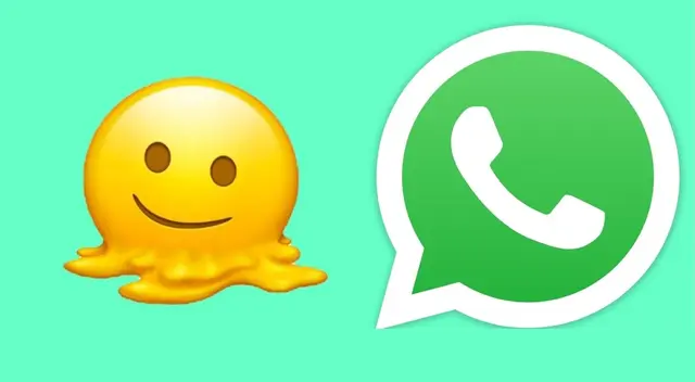 WhatsApp: conoce el significado del emoji de la carita derretida WhatsApp: conoce el significado del emoji de la carita derretida