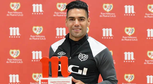 Falcao es la actual figura del Rayo Vallecano Falcao es la actual figura del Rayo Vallecano