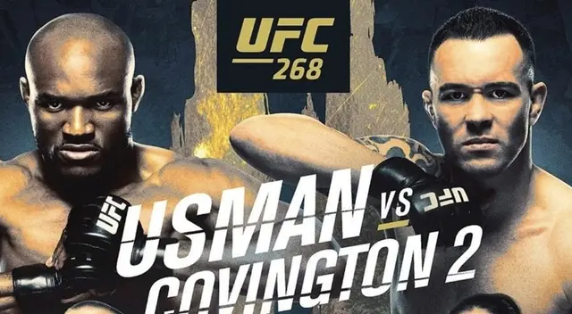 Usman vs. Covington por la estelar del UFC 268