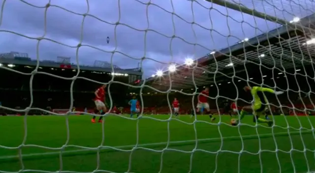 El español De Gea ha sido la figura del local.
