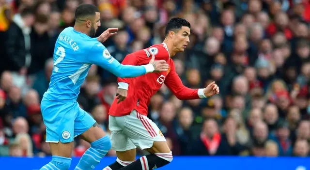Manchester United no pudo ante el City por la Premier League