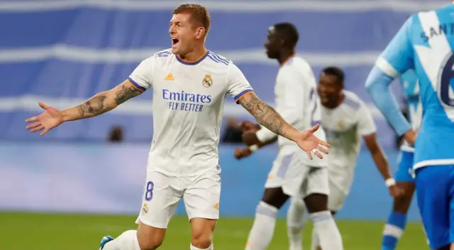 Toni Kroos anotó golazo para el Real Madrid Toni Kroos anotó golazo para el Real Madrid