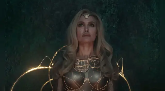 Angelina Jolie es Thena, prima de Thanos. Foto: Marvel Estudios