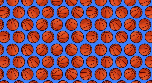 Encuentra las pelotas de voley ocultas entre los balones de básquet. Encuentra las pelotas de voley ocultas entre los balones de básquet.