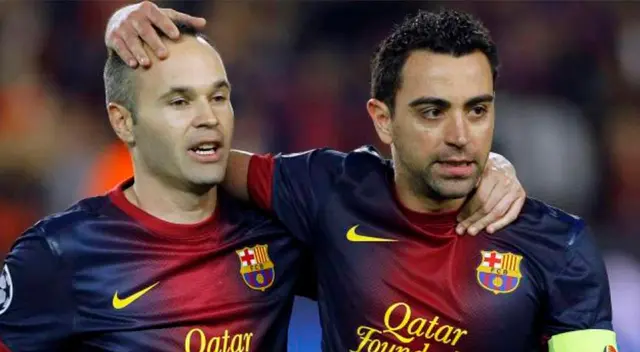 Iniesta le da su bendición a Xavi como nuevo DT del Barcelona