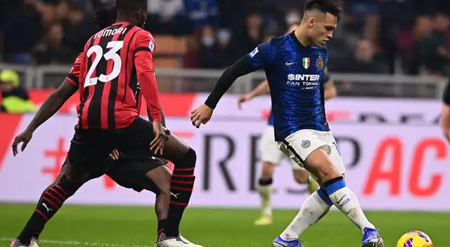 Milan igualó 1-1 con Inter en San Siro