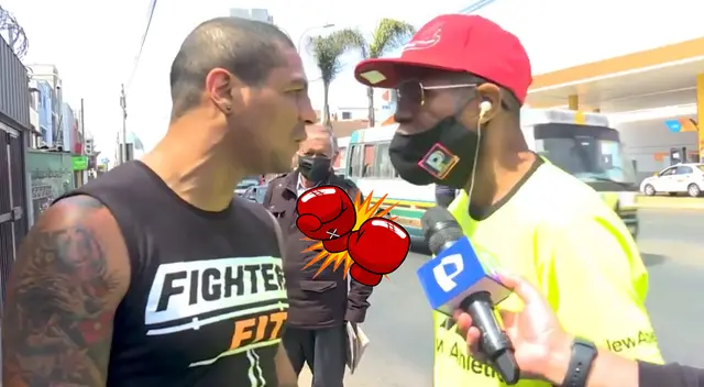 Mario Broncano y Jonathan Maicelo casi se van a las manos en la vía pública