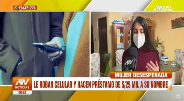 Sufre robo de su celular y delincuentes aprovechan en sacar un préstamo de S/25 mil