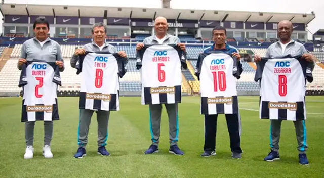 Alianza Lima presentó a sus embajadores leyenda