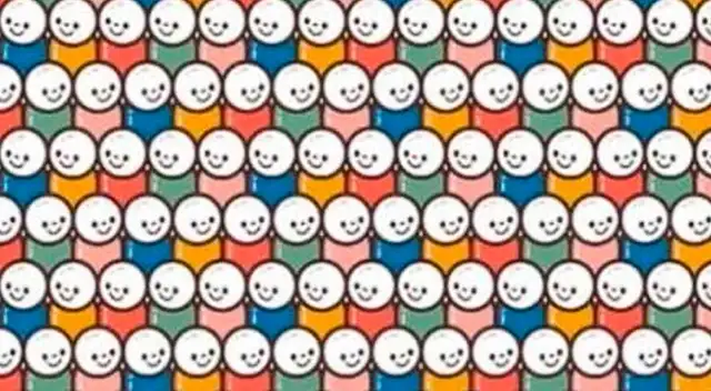 Reto visual: Encuentra todos los rostros que son diferentes en solo 20 segundos