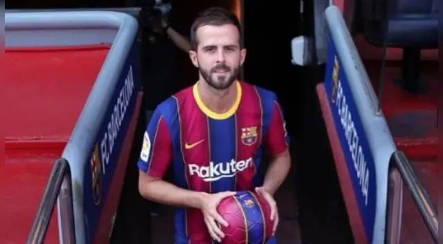 Miralem Pjanic llegó a principios de la temporada 2020-2021.